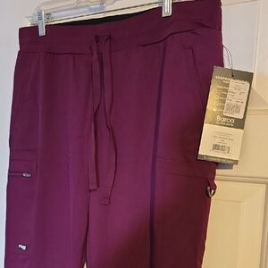 Barco Purple Scrub Pants